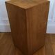 Merlin solid oak sofa end