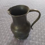 Tin pitcher