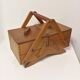 Little vintage wooden worker