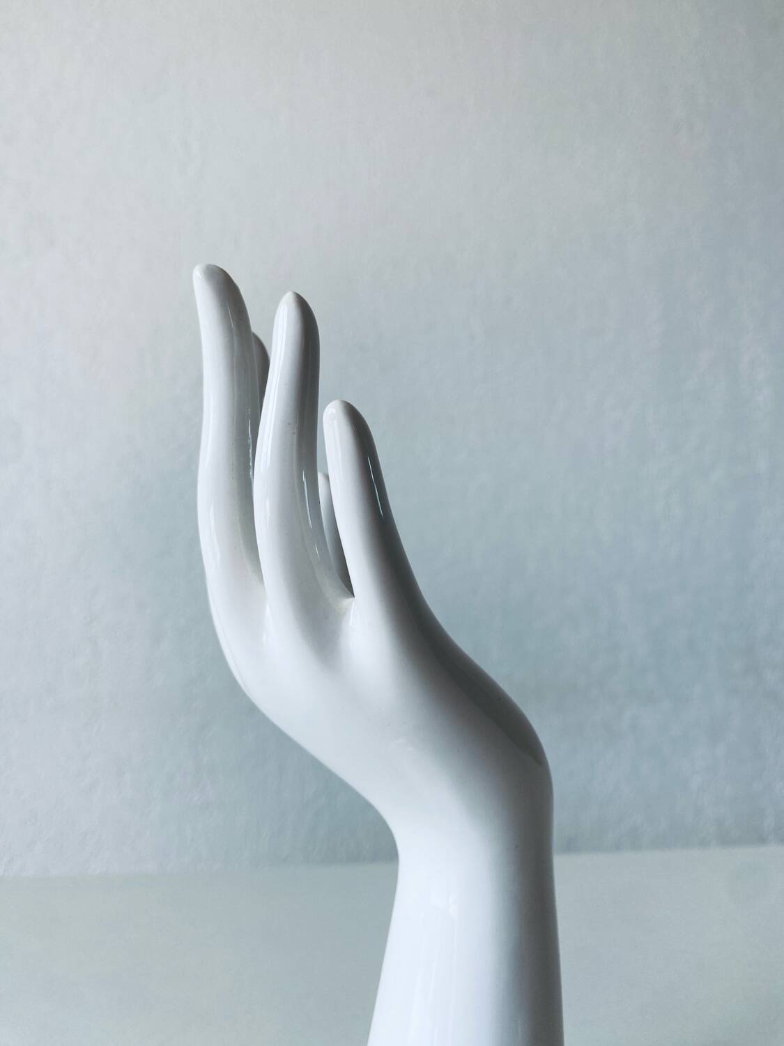 Handmade ceramic vase and jewelry holder
