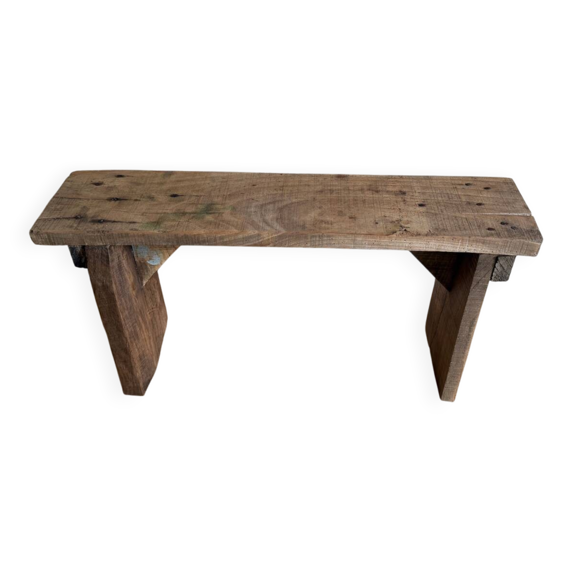 Wooden bedside table