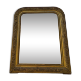 Mirror style Louis Philippe vintage gilded wood