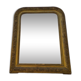 Mirror style Louis Philippe vintage gilded wood