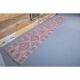 Vintage Turkish hand-knotted runner rug 83x410
