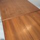 Scandinavian dining table with extension