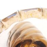 Murano glass lamp with gold glitter