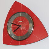 Red BAYARD formica wall clock