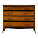 Vintage Scandinavian chest of drawers in solid oak, 1960s.
