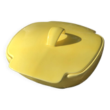 Plat soupière jaune