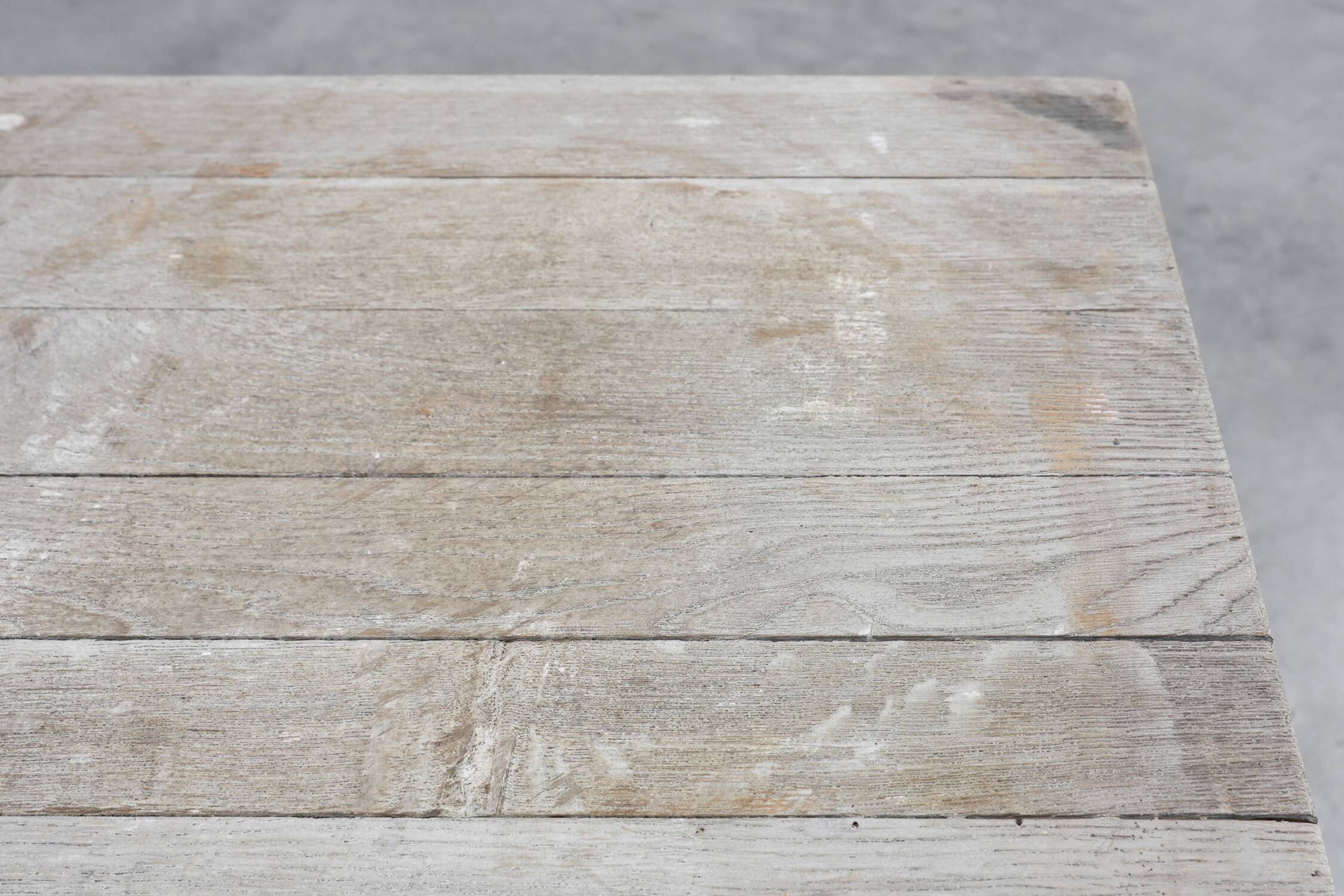 Late 20th century Modern solid oak wood pedestal, Belgium