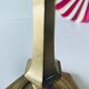 Antique bronze candle holder