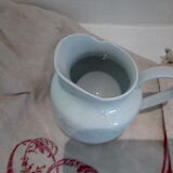 Creamer milk jar in white porcelain