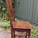 Pair of oak chairs