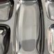 Large compartmented appetizer platter Inox 18/10 vintage