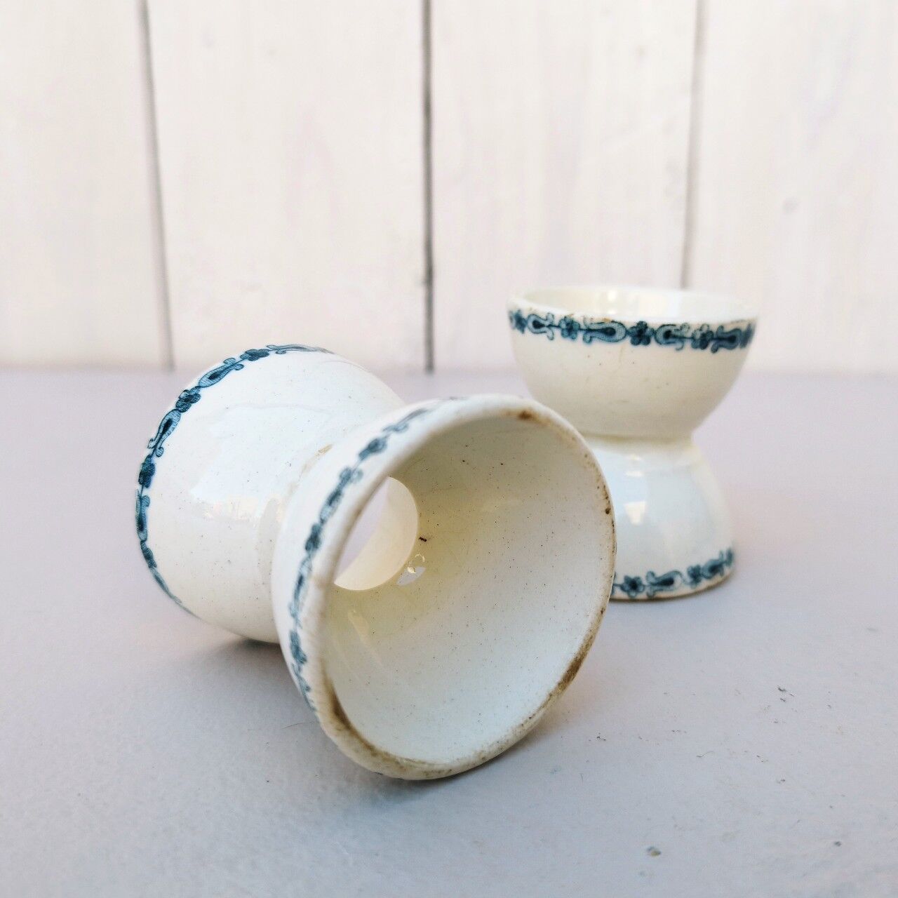 Pair of vintage earthenware earthenware