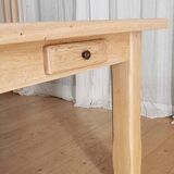 Oak farmhouse table