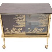 Bar électrifié à roulettes, 1960
