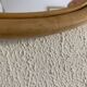 Vintage 1970s Apple Rattan Wicker Fruit Mirror - 35 x 32 cm