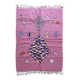 Pink Moroccan Rug - 295 x 207 cm