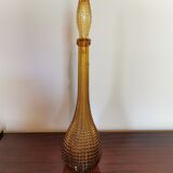 Decanter with yellow spikes