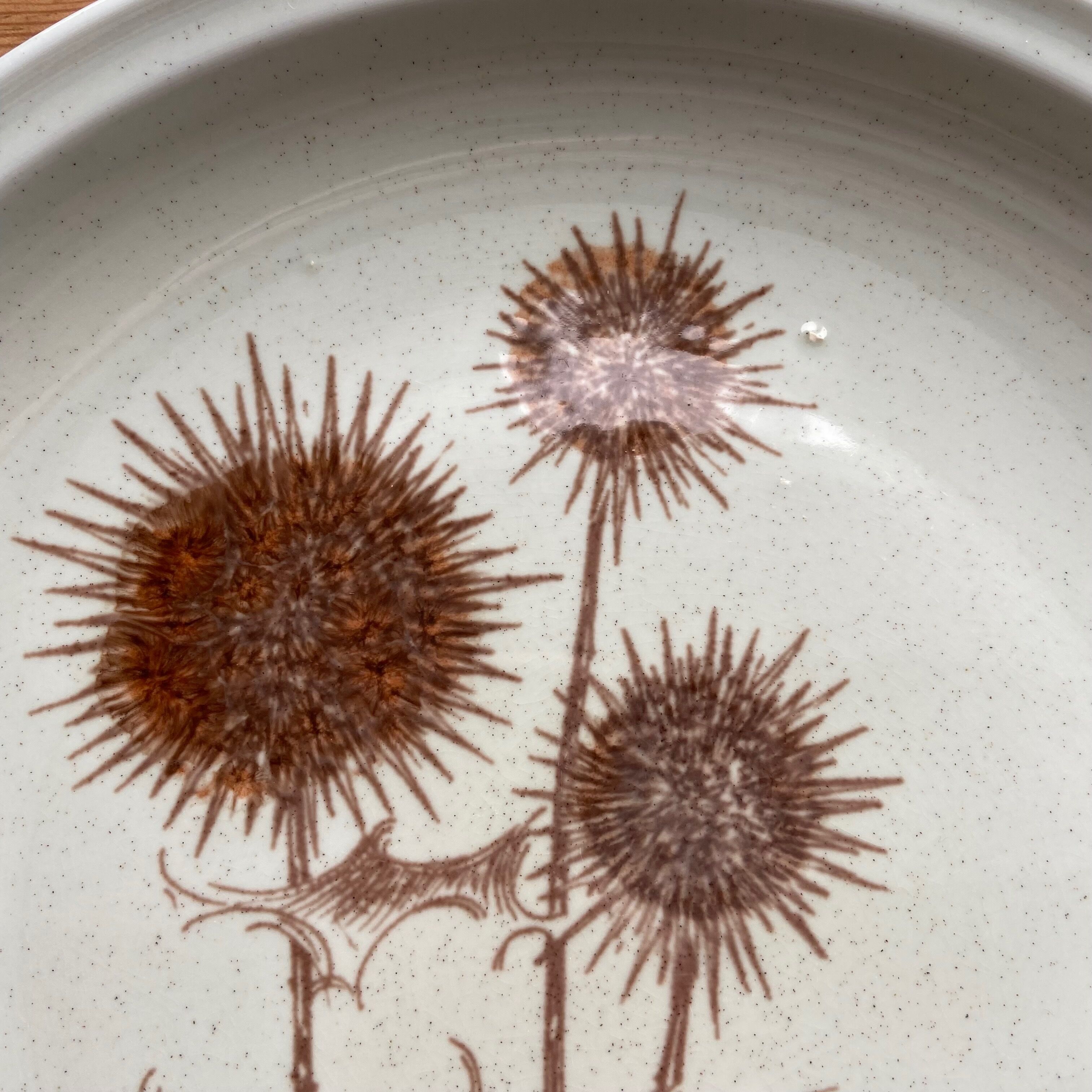 Serving dish in Sarreguemines earthenware