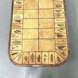 Roger Capron rectangular coffee table, "Herbiers" model