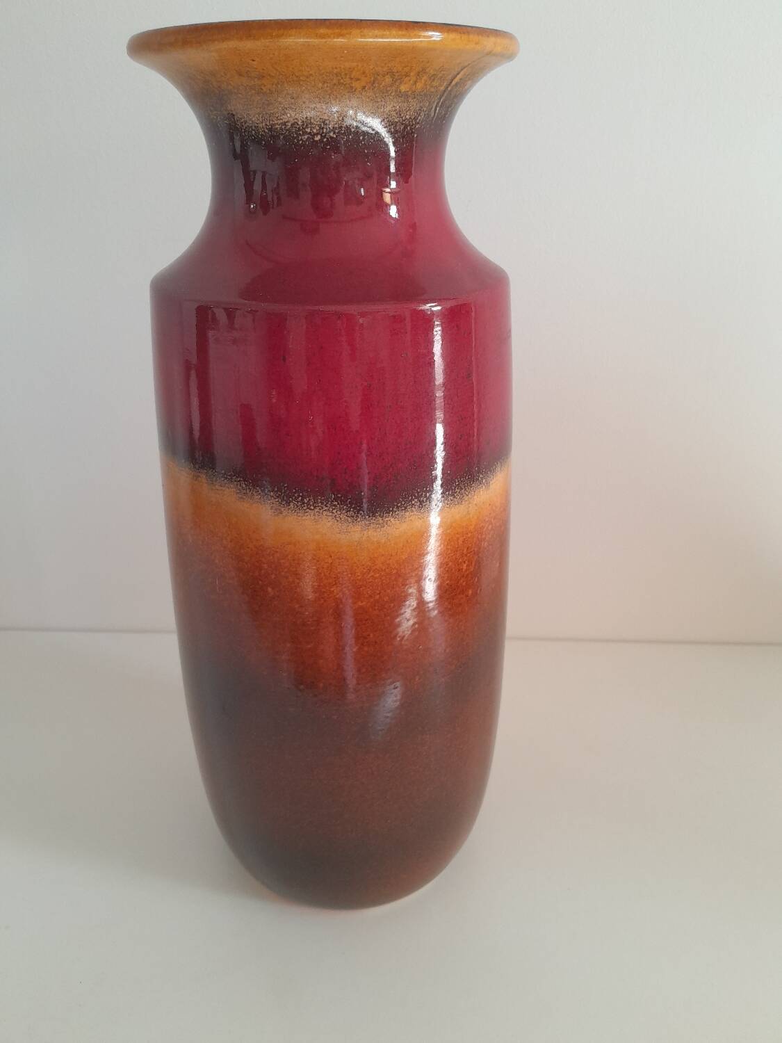 Vase rouge et marron Germany