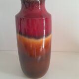 Red and brown vase Germany