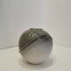 Grey potter's ball vase