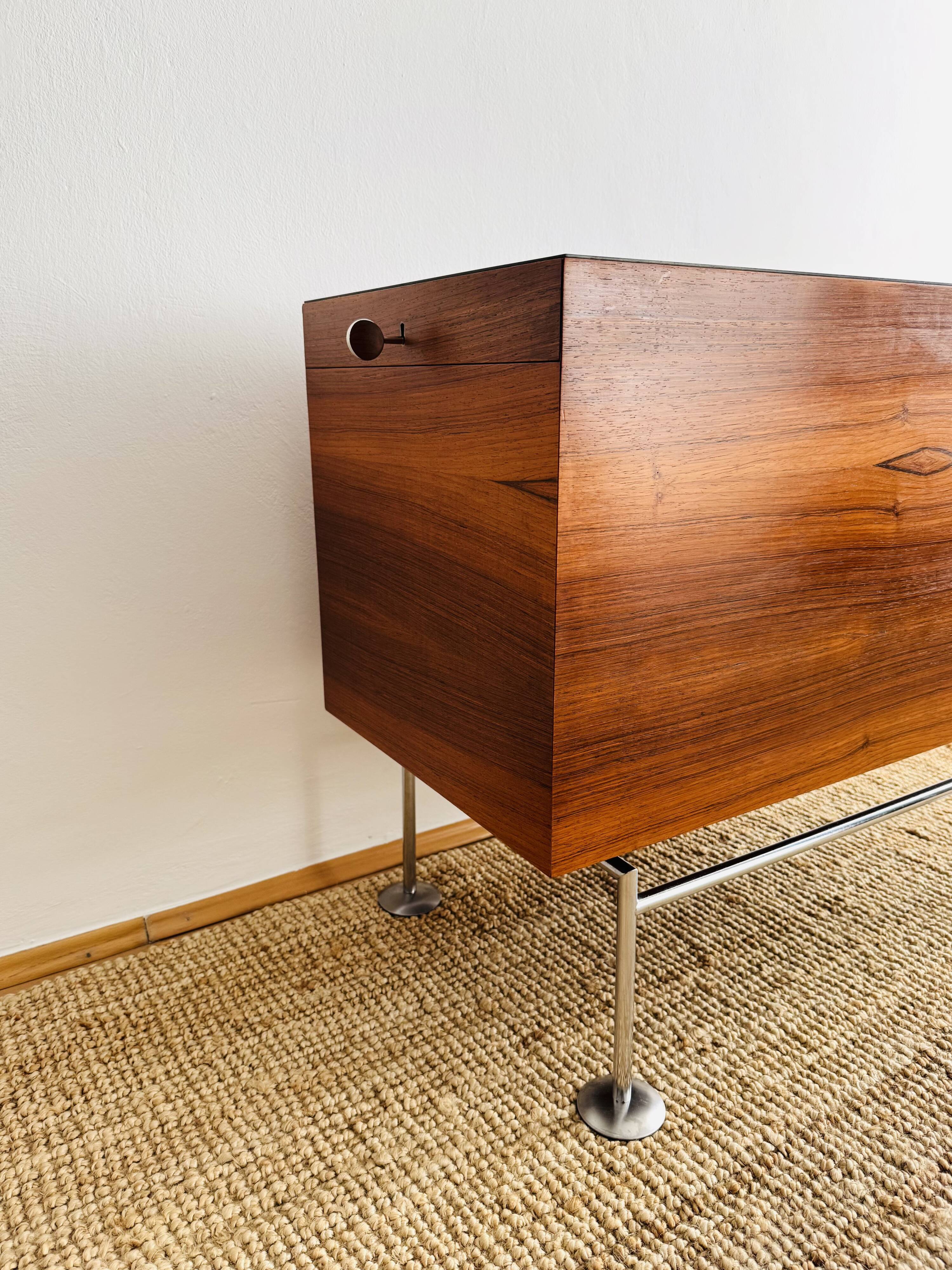 Danish Freestanding Bar Cabinet by Poul Nørreklit