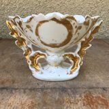 Former Vase De Marié Porcelain Blanche - Vintage Gilding