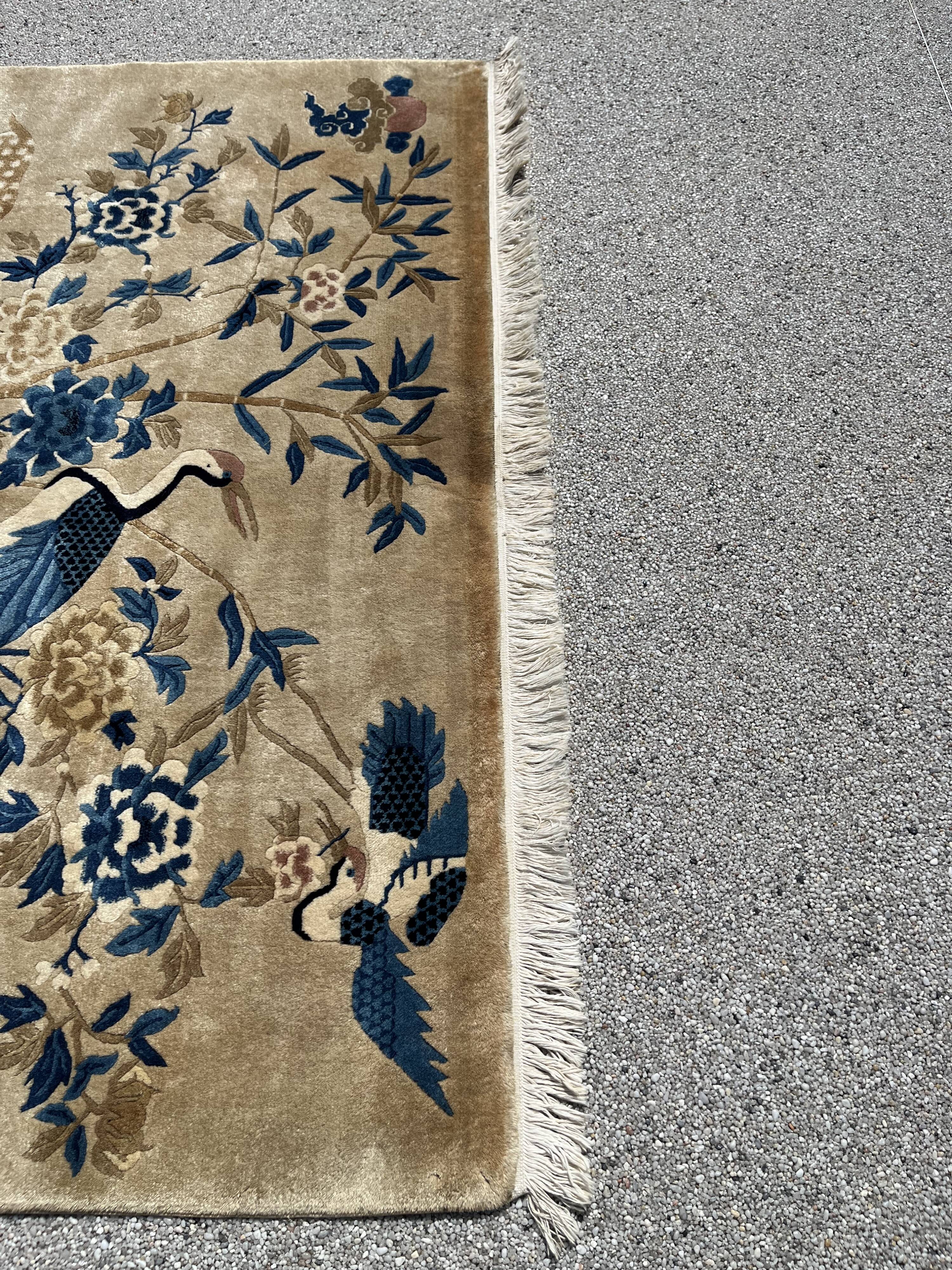 Carpet, Beijing early XXth century, 94x150 cm