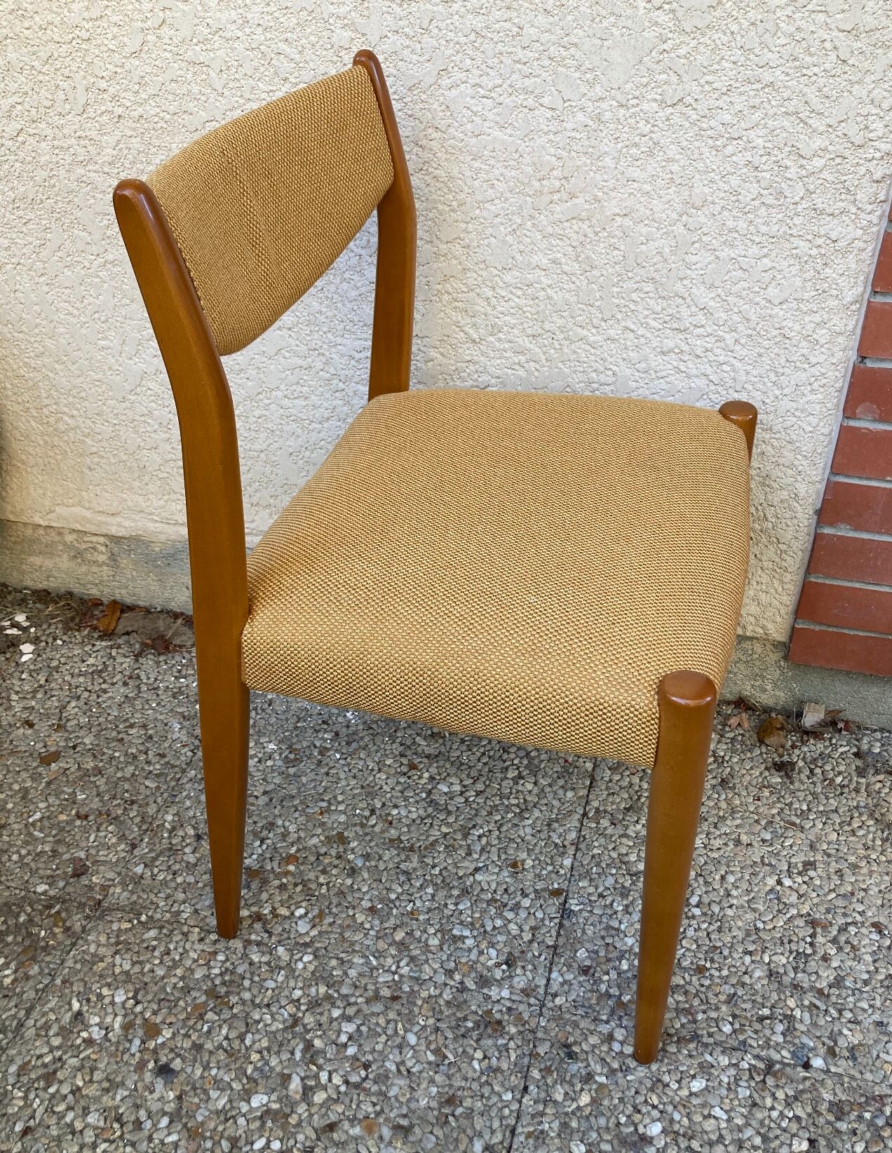 Set of 6 vintage Scandinavian chairs