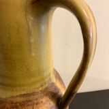 Signed ceramic pitcher or decanter