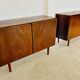Vintage retro Danish mid-century rosewood sideboards by Gunni Omann 1960s