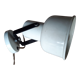 Lamp spot lamp all metal, vintage 60s
