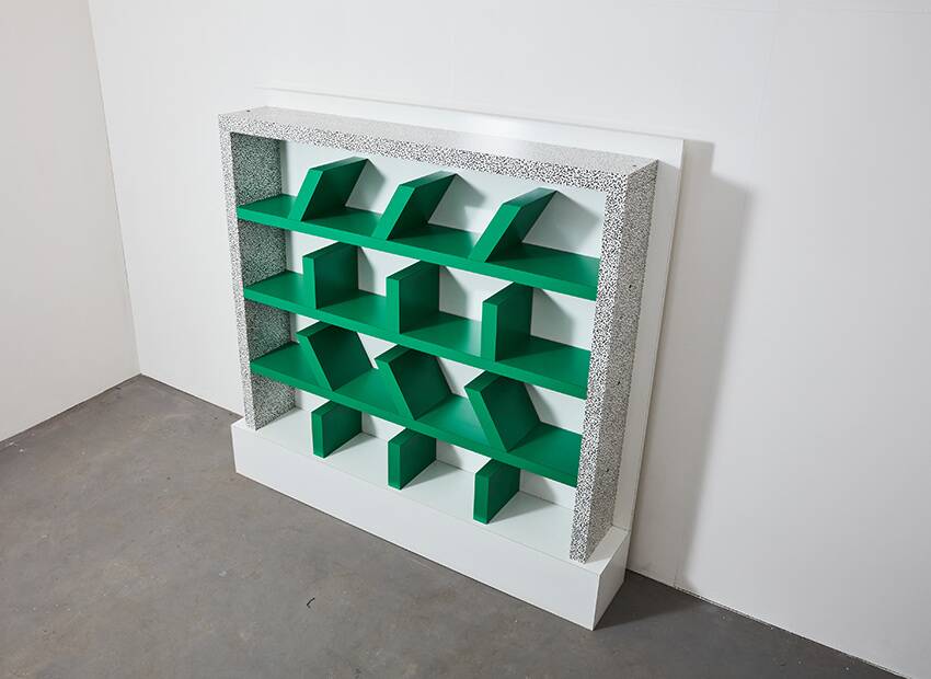 Ettore Sottsass Early Suvretta Bookcase for Memphis Milano 1981