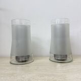 Vintage IKEA 80s table lamp B9919 – hand made frosted glass with diffuser