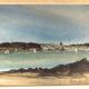 Aquarelle signée Alexandre Bonade, Saint-Malo