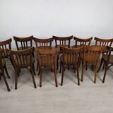 12 chaises bistrot Baumann