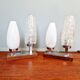 Pair of Mid-century bedside lamps, 1950s-60s