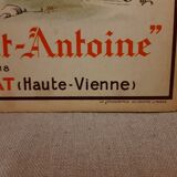 Old advertising poster
