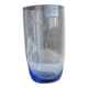 Set of 4 blue orangeade glasses H14