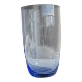 Lot de 4 verres à orangeade bleus H14