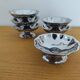 Set of 6 ice cream bowls from the 70s.