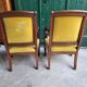 Pair of armchairs with mahogany restoration of the XlX th century