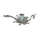 Skated gooseneck candlestick cellar rat