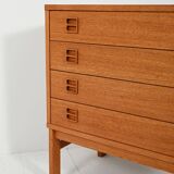 Scandinavian rationalist chest of drawers, 1960s