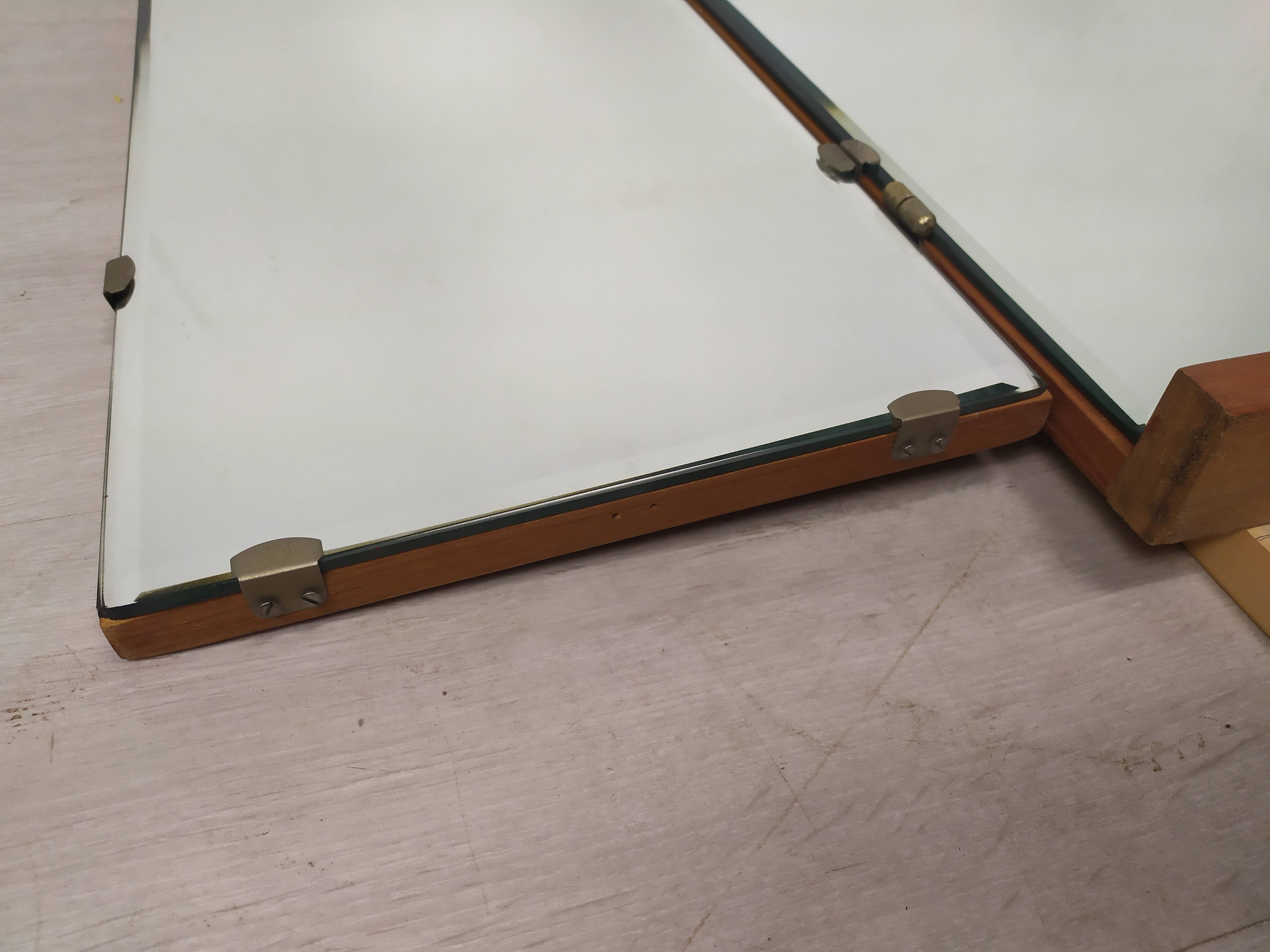 Vintage triptych mirror