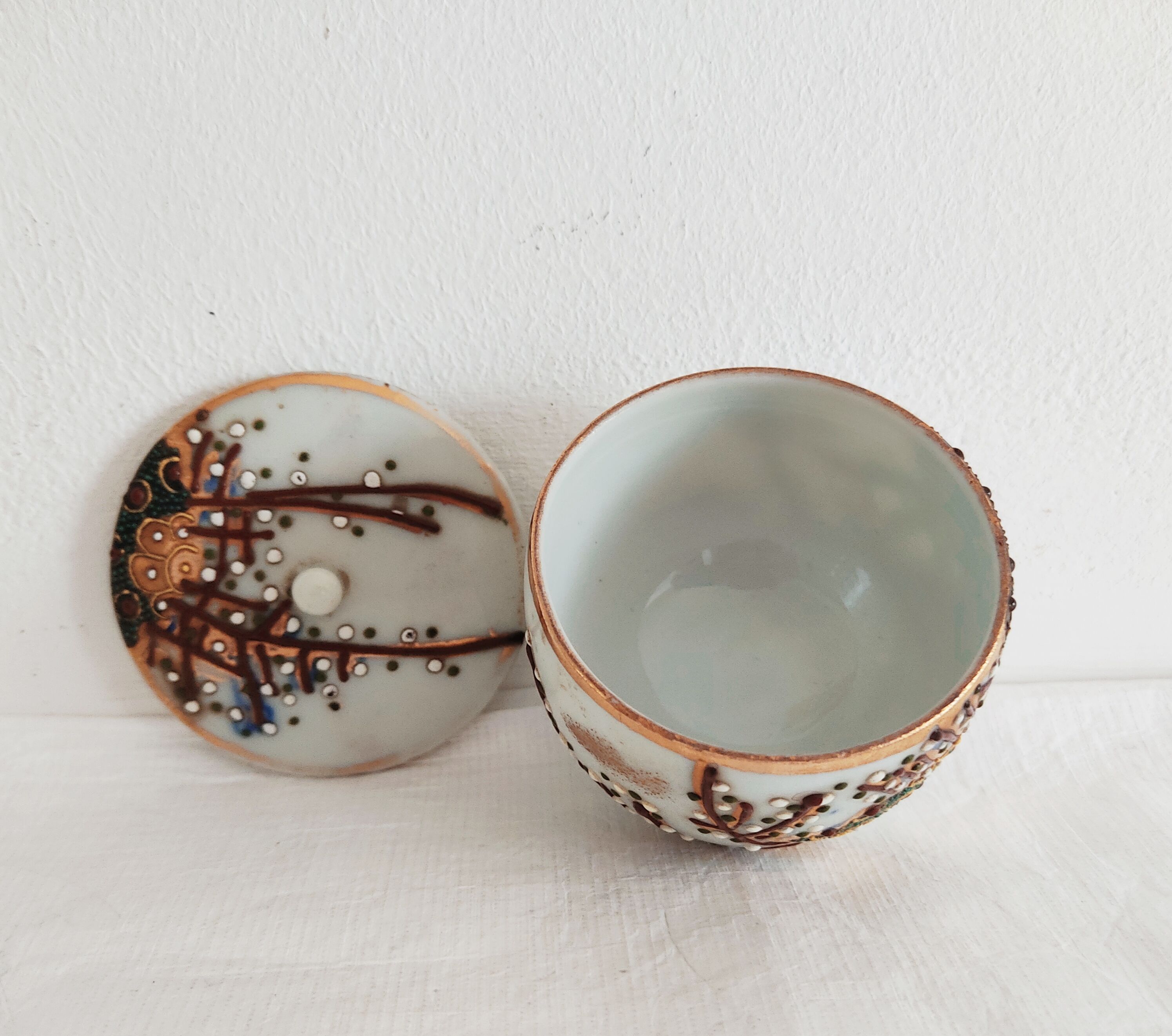 Satsuma Japanese tea set for 4 people